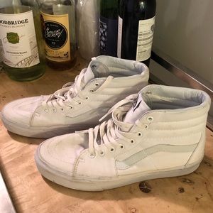 Vans Off the Wall High-Top White Shoes Men